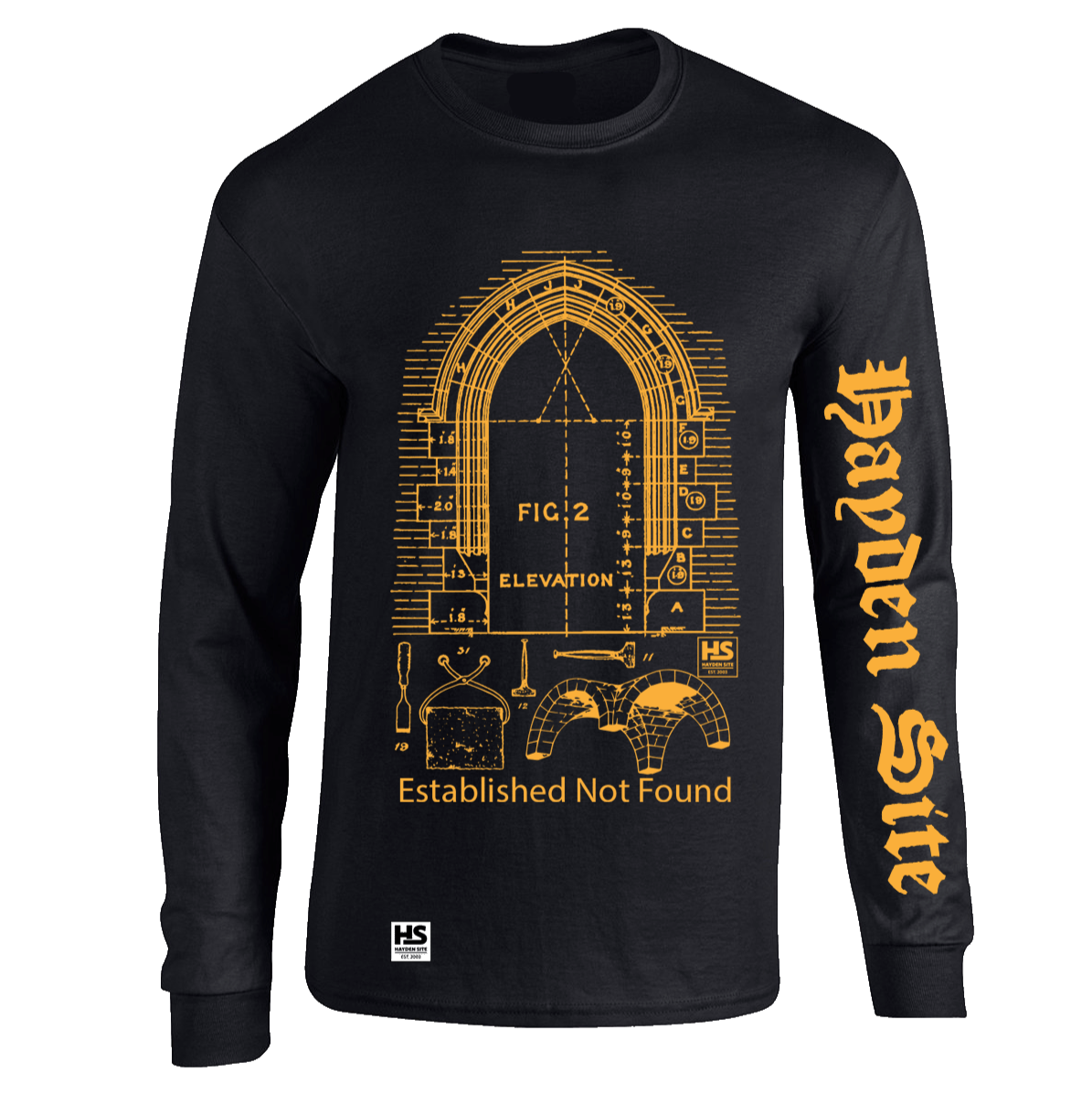 Hayden™ Established Not Found Tee (dark mode)