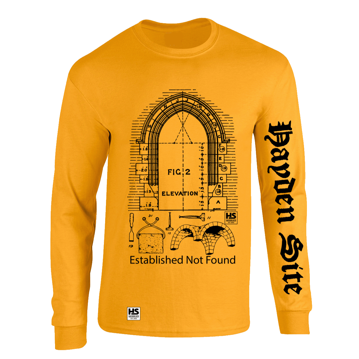 Hayden™ Established Not Found Tee (light mode)